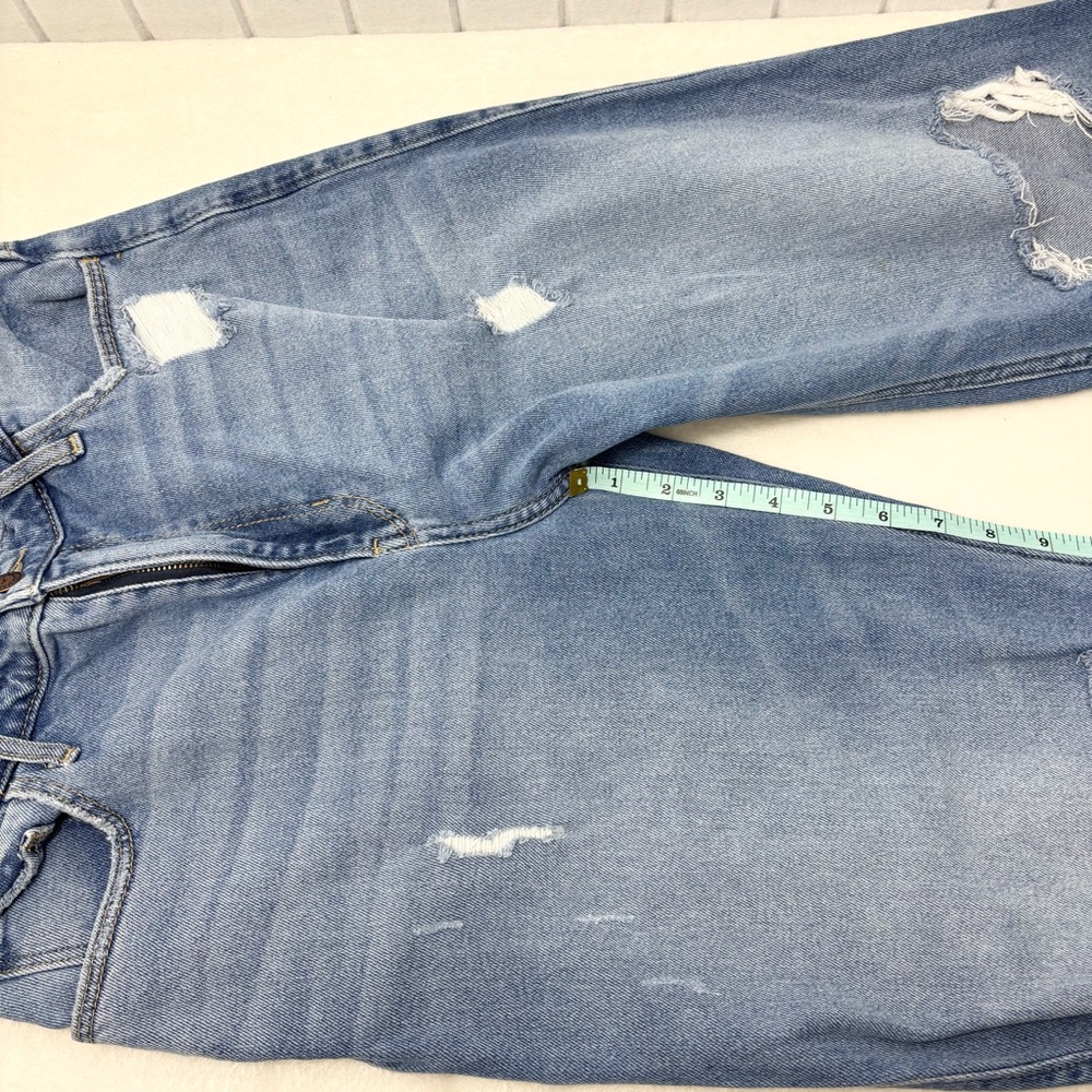 Hollister California Distressed‎ Ultra High Rise Dad Jeans Vintage Stretch 29/31 - Picture 9 of 11